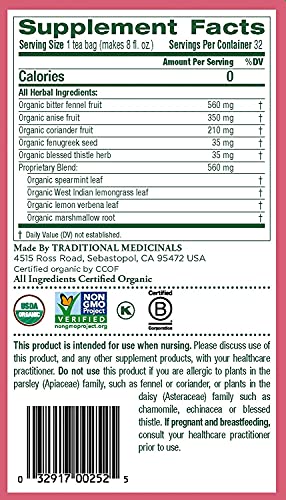 Traditional Medicinals Organic Mother's Milk Women's Tea - 32 Count - Promotes Healthy Lactation