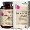FutureBiotics Folic Acid 800mcg - Organic Vegetarian B9 Vitamin 120 Tabs
