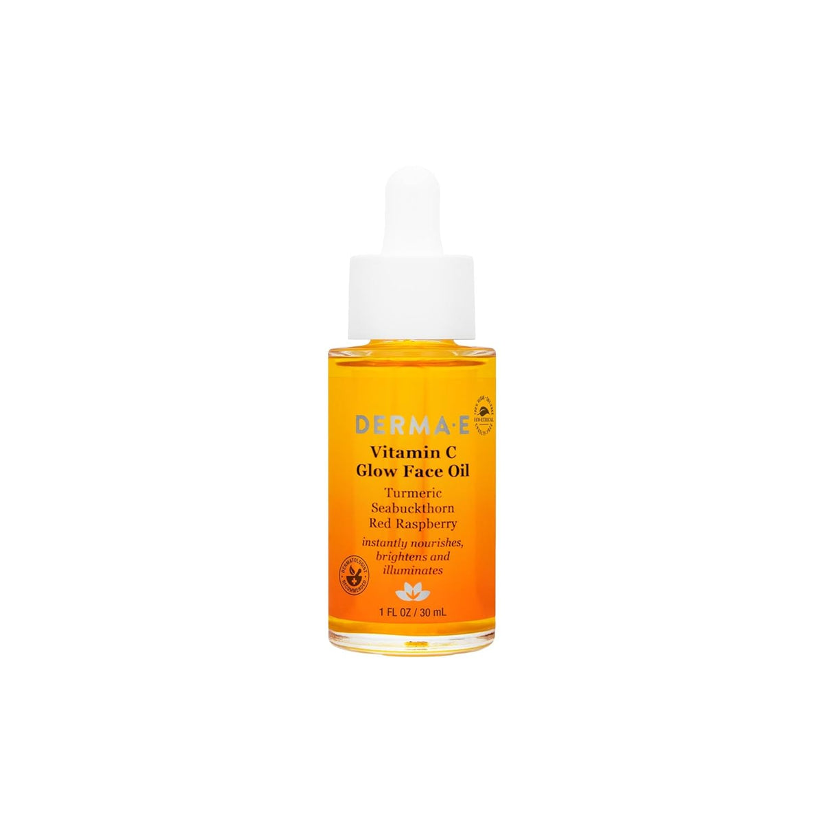 Derma E Vitamin C Glow Face Oil - Radiant Skin, 30ml