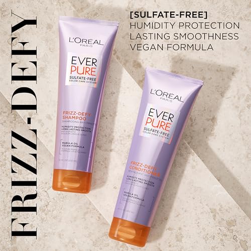 L'Oreal Paris EverPure Sulfate Free Frizz-Defy Conditioner - 8.5 Fl. Oz