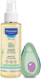 Mustela Baby Oil Duo Pack - Moisturizing Oil for Massage (2 x 100ml)