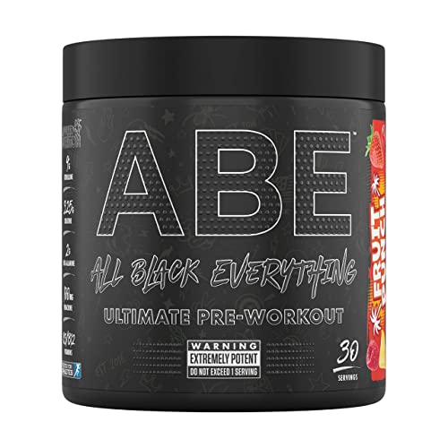 All Black Everything Pre-Workout Powder - 30 Servings | Fruit Punch