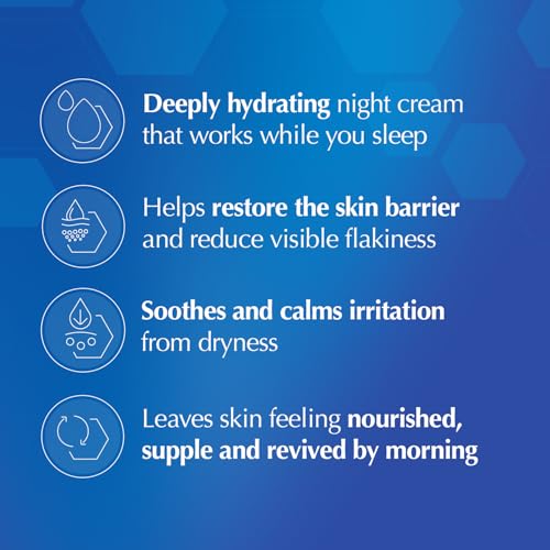 Oilatum Restoring Overnight Face Cream for Dry & Sensitive Skin (75g)