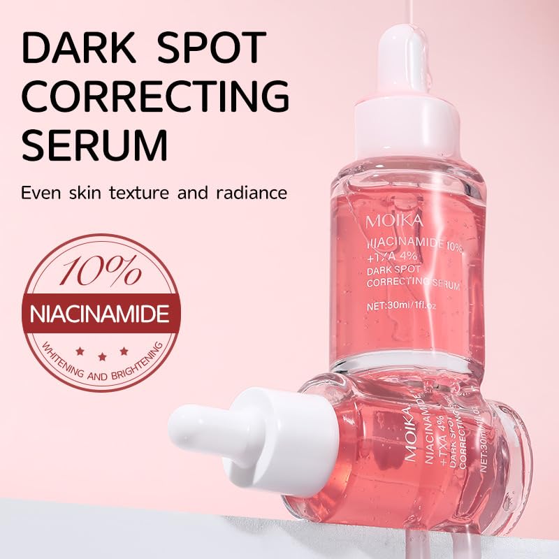 Niacinamide 10% + TXA 4% Dark Spot Correcting Serum - Skin Brightening and Evening Treatment - 30ml
