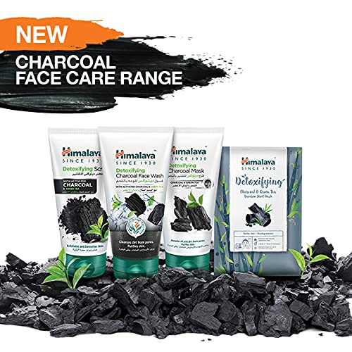 Himalaya Detoxifying Charcoal Face Mask - Deep Cleansing for Oily Skin (150ml)