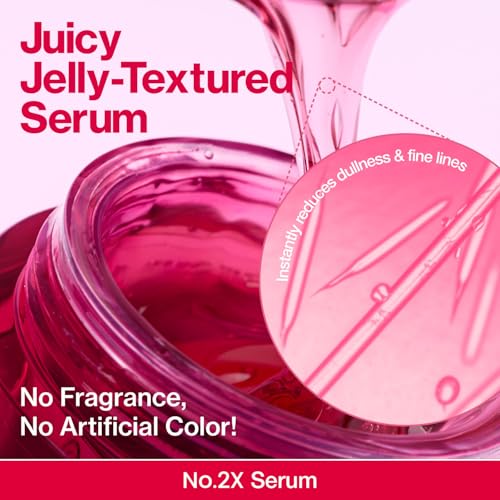 numbuzin No.2X Rose PDRN Collagen 2X Plumping Serum – Hydrating Firming Serum