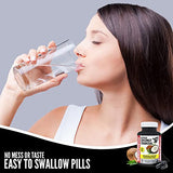 Yerba Prima Activated Coconut Charcoal Capsules - Detox Support 60 Veg Caps