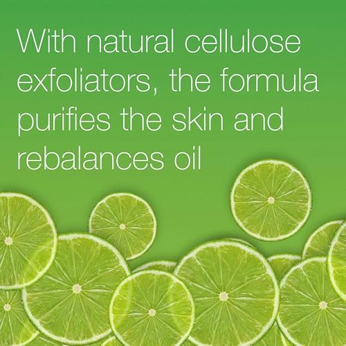 Neutrogena Oil Balancing Daily Exfoliator with Lime Face Wash for Oily Skin - 150ml