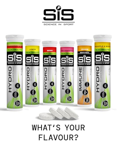 SiS GO Hydro Electrolyte Tablets with Caffeine - Cola (8 x 20 Pack)