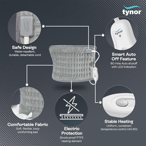 Tynor Electric Ortho Heating Pad | Heat Therapy for Pain Relief (Special Size)