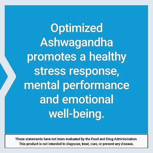 Life Extension, Optimized Ashwagandha, 125 mg, 60 Vegetarian Capsules