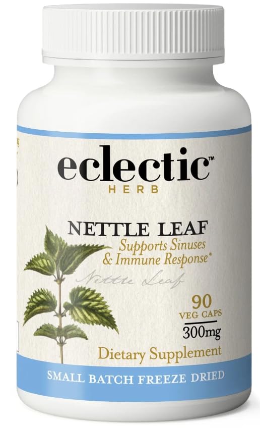 Eclectic Institute Nettle Leaf Freeze Dried Vegetables - 90 Capsules for Vitamins & Minerals