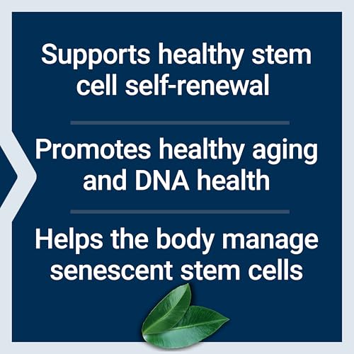 GeroProtect Stem Cell Supplement for Anti-Aging & Longevity - Plant-Based Healthy Cell Support