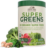Country Farms, Super Greens, Alkalizing Formula, Unflavored, 10.6 oz (300 g)