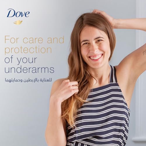 Dove Women's Antiperspirant Deodorant Cream (2 Pack) - 24H Protection, Alcohol-Free