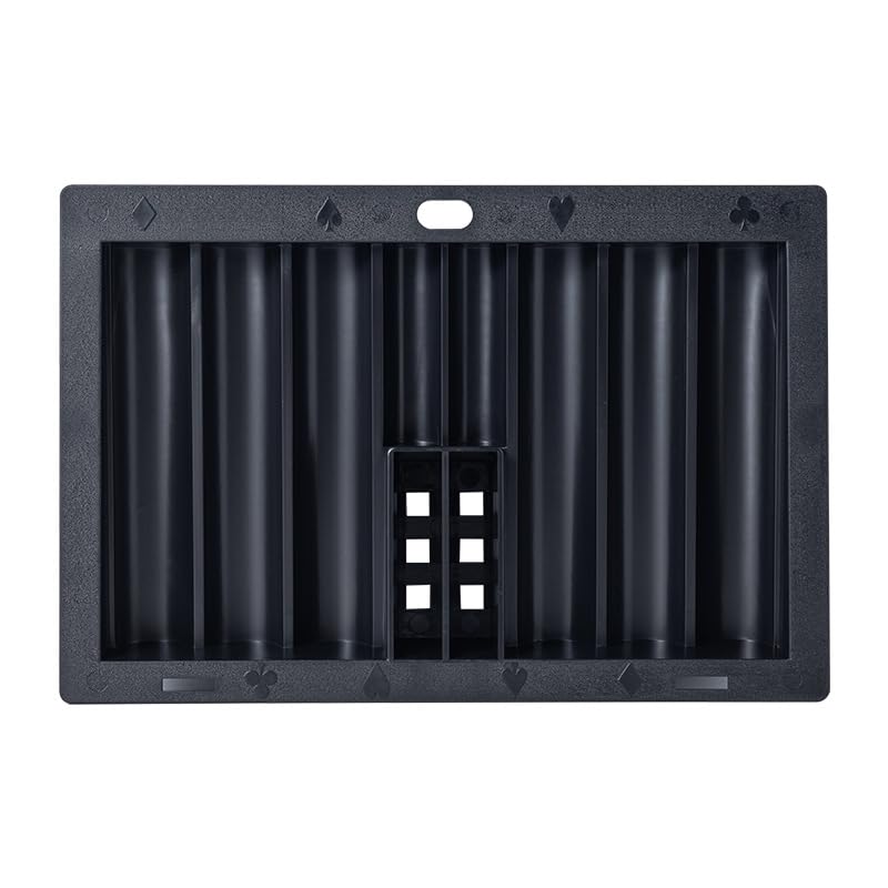 Plastic Dealer Chip Tray for Casino Table Games – Poker, Blackjack & More