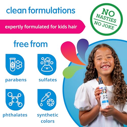 Kids Hair Multi Styler for Safe Styling, No Parabens, Sulfates, Synthetic Colors or Dyes - 5.2 oz | Gentle Hair Care