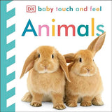Baby Touch and Feel Animals Book - Interactive Sensory Learning for Infants