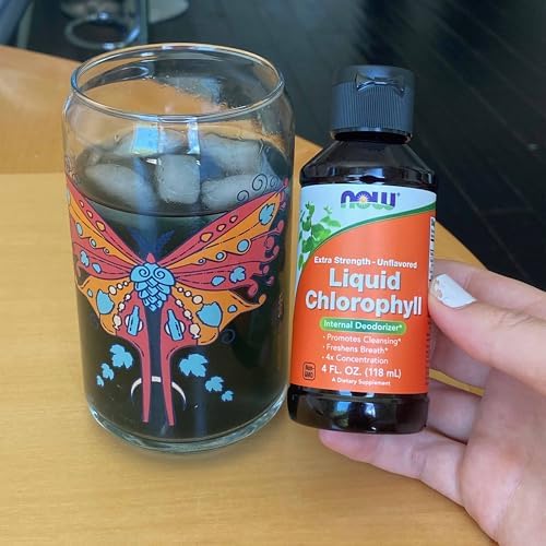 NOW Foods, Liquid Chlorophyll, Extra Strength, Unflavored, 4 fl oz (118 ml)