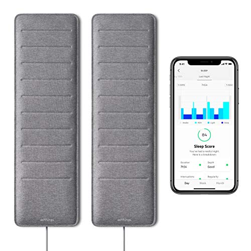 Withings Sleep Tracking Pad - Under Mattress Sleep Cycle Analysis & Monitoring