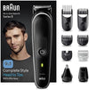 Braun MGK3440 Series 3 8-in-1 Grooming Kit for Men - 80-Min Runtime