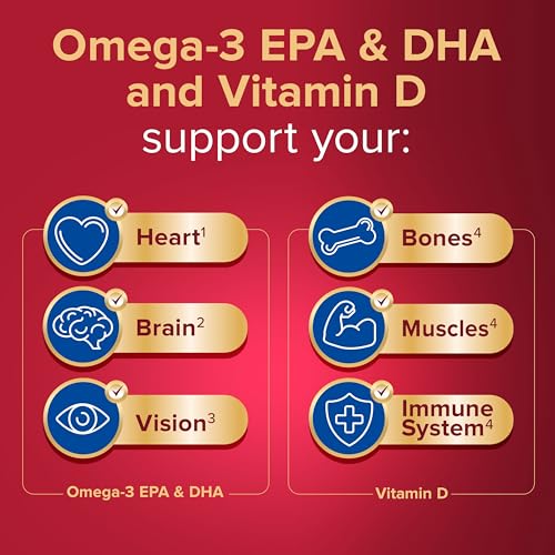Seven Seas Omega-3 Fish Oil Plus Cod Liver Oil with Vitamin D - 60 High-Strength Capsules