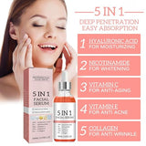 30% Vitamin C Serum with Hyaluronic Acid & Niacinamide - Anti-Aging Brightening Serum (1.41 fl oz)