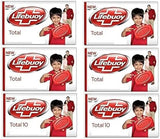 Lifebuoy Total Action Family Soap Bar (6 Pack) - Deep Clean & Protection