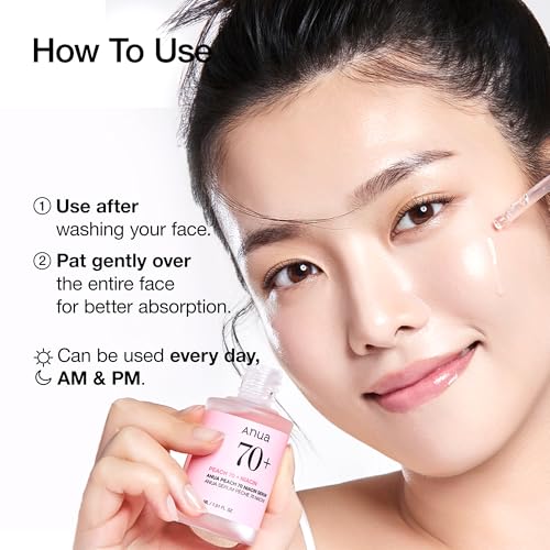 ANUA Peach 70 Niacinamide Serum 30ml – Lightweight Hydration for Dry Skin