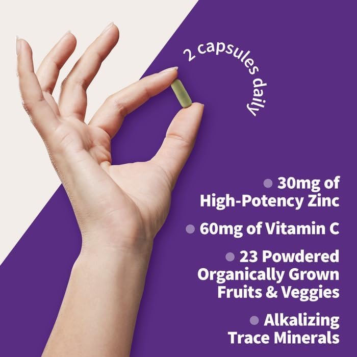 Garden of Life Vitamin Code Raw Zinc - 60 Veggie Caps
