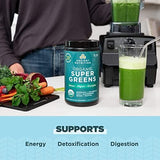 Ancient Nutrition Super Greens Powder - Organic Superfood Blend with Probiotics
