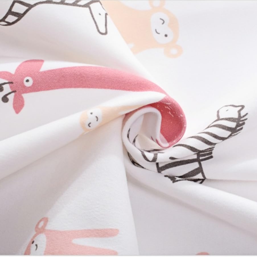 Premium Cotton Newborn Swaddle Sleep Sack with Zipper (0-3 Months)