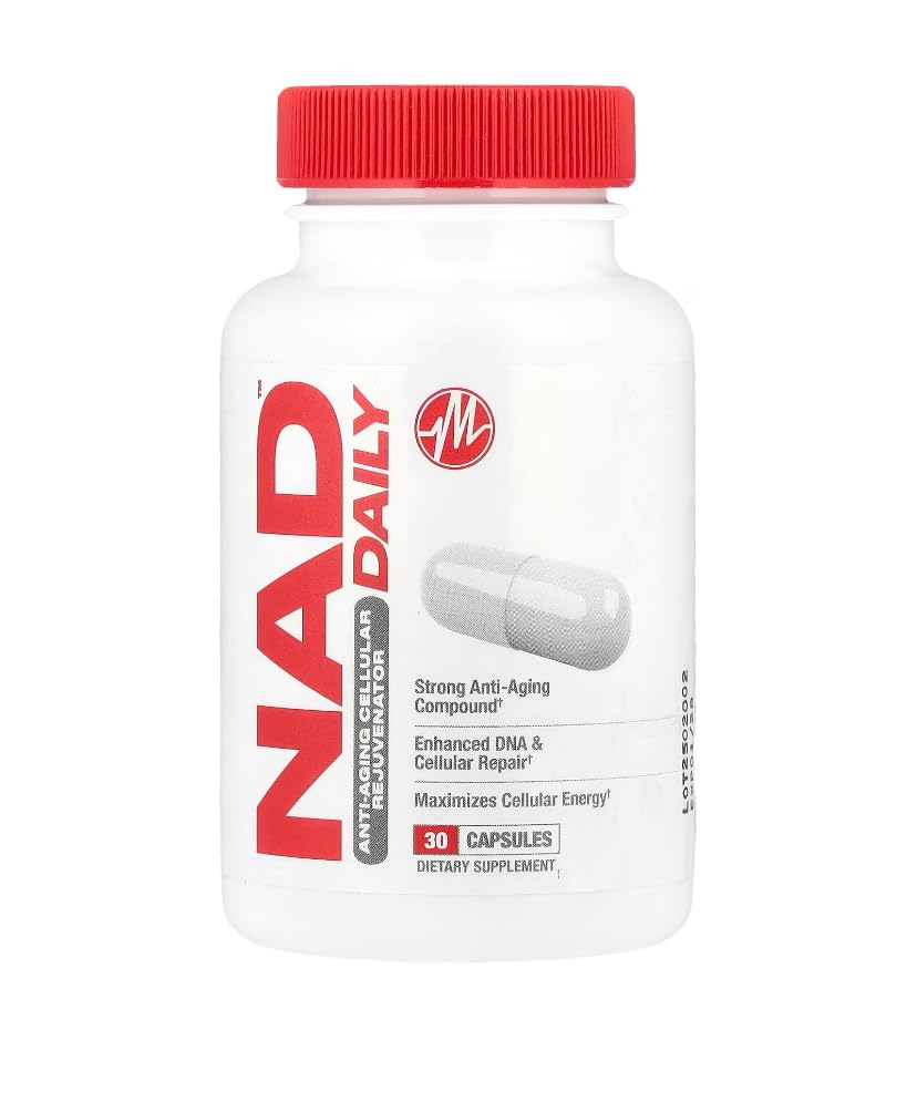 High Potency NAD+ Cell Renewal Supplement with Resveratrol & Nicotinamide Riboside (NR)