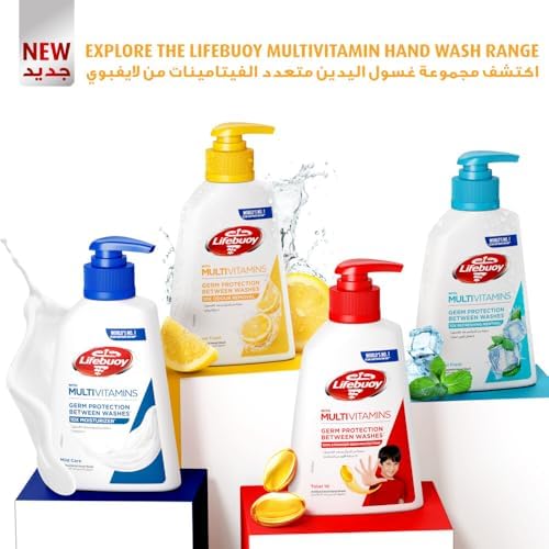 Lifebuoy Lemon Fresh Antibacterial Hand Wash (Triple Pack)