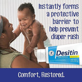Desitin Daily Defense Baby Diaper Rash Cream 13% Zinc Oxide - 4 oz Pack of 6