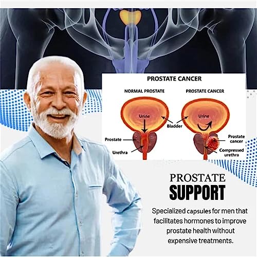 DOCTIA Prostate Natural Herbal Gel - Fast-Absorbing Formula for Prostate Health & Vitality