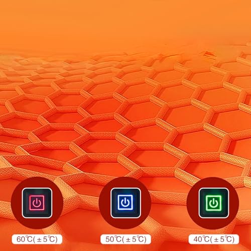 USB Heated Seat Cushion for Camping & Home - 3 Temperature Settings