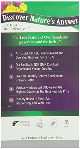 Nature's Answer Liver Support - 90 Vegetarian Capsules (1500mcg)