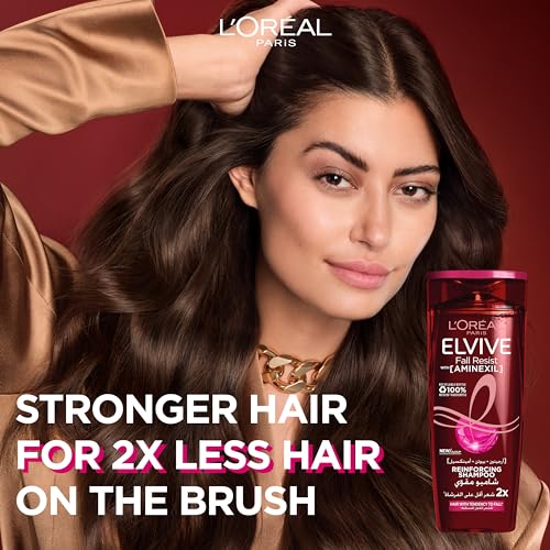 L'Oréal Paris Elvive Fall Resist Shampoo 400ml for Hair Fall Support