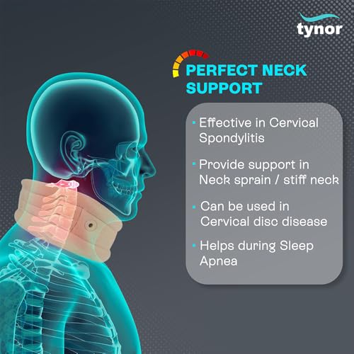 Tynor Cervical Collar Soft with Support B 02 (Medium)