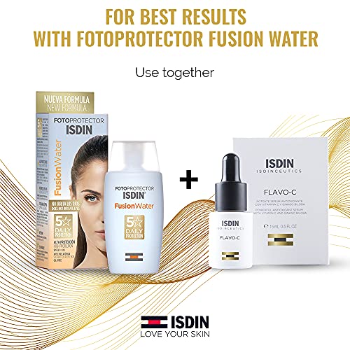 Isdin Fotoprotector Fusion Water SPF 50+ Oil-Control Sunscreen (50ml)
