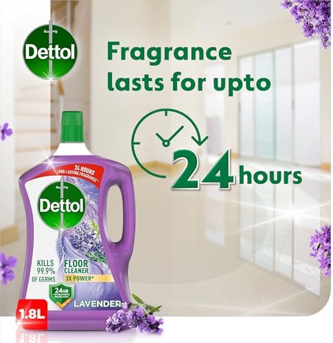 Dettol Power Floor Cleaner (Lavender) - Double Pack