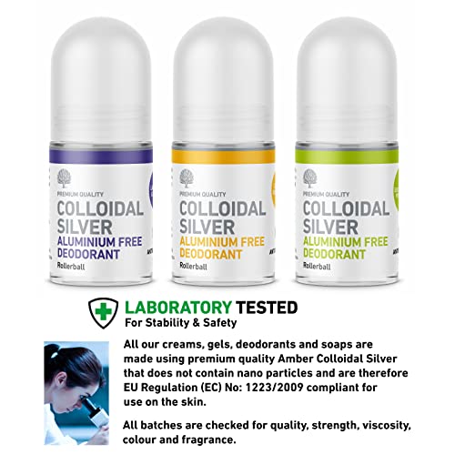 Nature's Greatest Secret Natural Antibacterial Colloidal Silver Deodorant 50ml