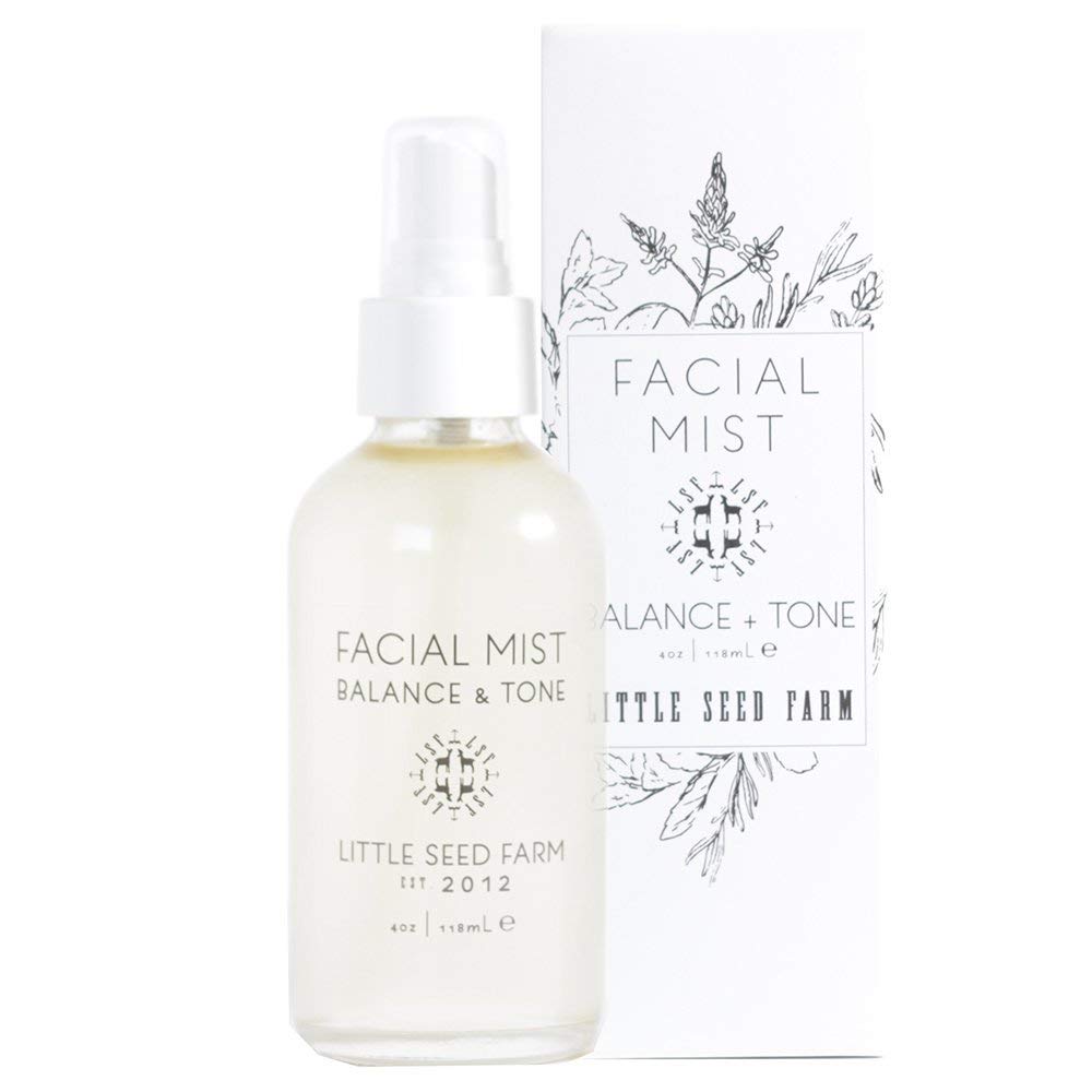 Little Seed Farm Balancing Facial Mist & Toner - Witch Hazel Toner for Pore Minimizing, 4.0 Ounce