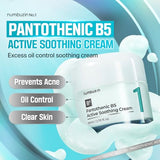 numbuzin Pantothenic Active Soothing Cream – Deep Hydration & Barrier Support with Panthenol | Calming Moisturizer for Sensitive & Dry Skin | Korean Skincare