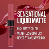 Maybelline New York Sensational Liquid Matte Lipstick - Peach Addict - 7ml
