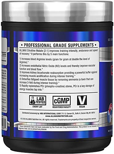 ALLMAX, Essentials, Citrulline Malate 2:1, 10.58 oz (300 g)