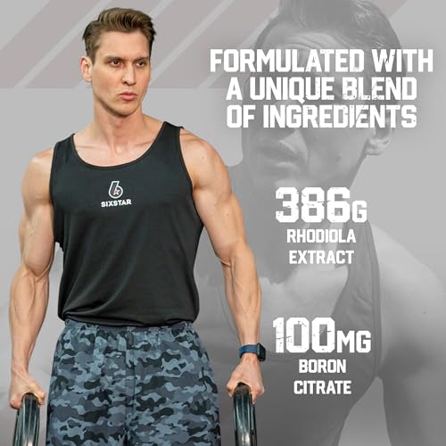 Six Star Pro Nutrition Testosterone Booster - Elite Series, 60 Caplets