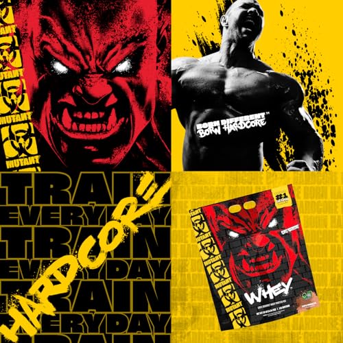 MUTANT WHEY | 100% Whey Protein Powder Shake | 22g of Protein, Fast Absorbing & Easy Digesting | 908g | Vanilla Ice Cream