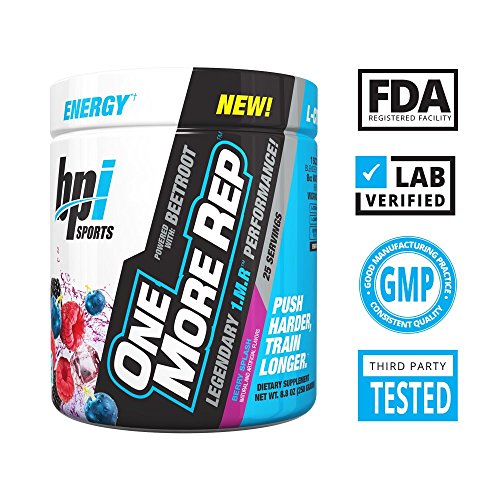 BPI Sports One More Rep Berry Splash BCAA - Electrolyte-Enhanced Amino Acids
